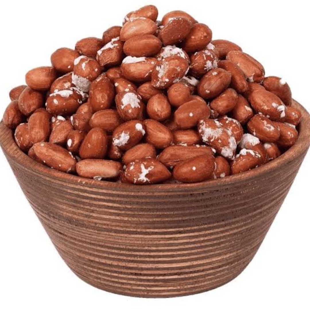 مغز بادام زمینی (شور)
